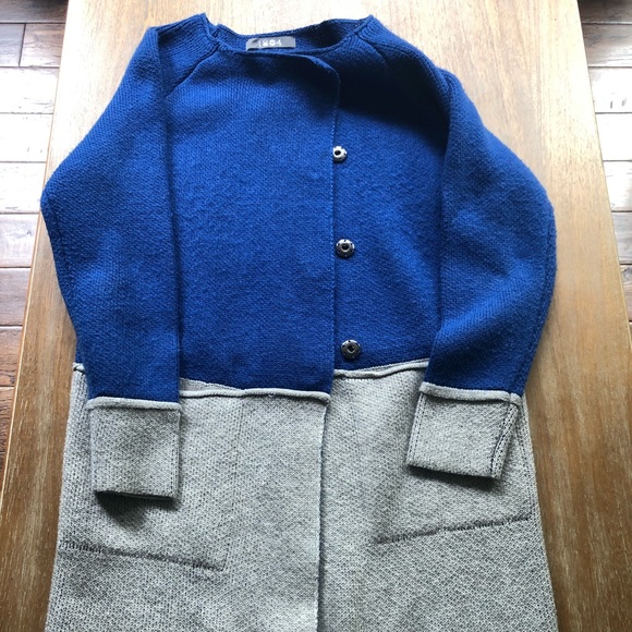 Coin 1804 Color block sweater jacket - Picture 1 of 3